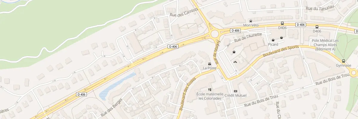 Plan du 20 Rue des Berges à Bailly-Romainvilliers
