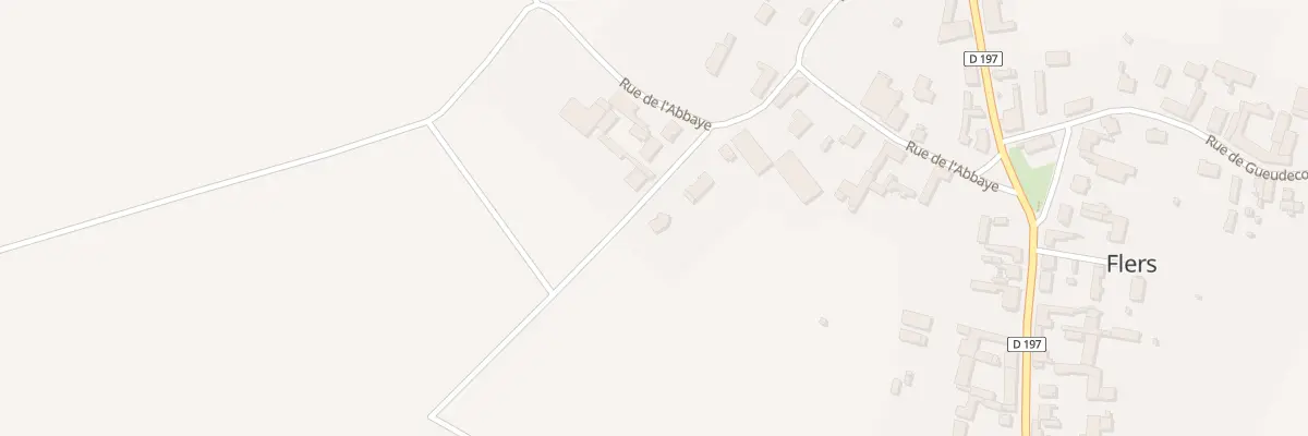 Plan du 5 Rue du Poirier à Flers