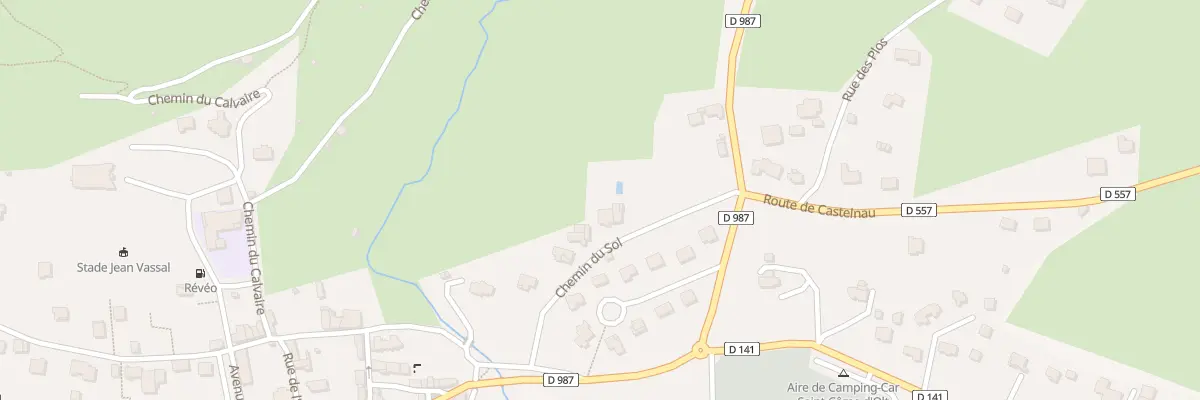 Plan du 5085 Le Sol à Saint-Côme-d’Olt
