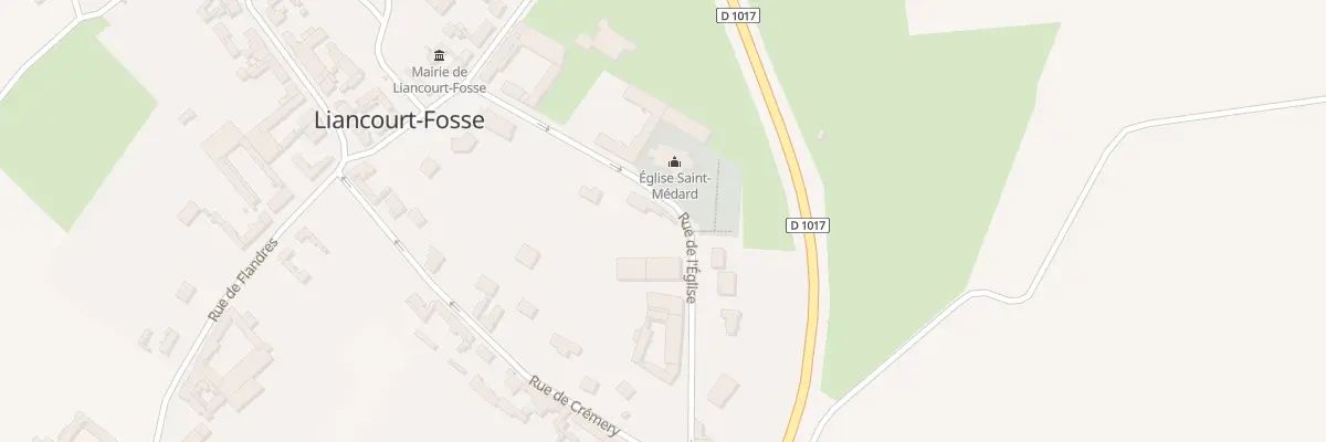 Plan du 4 Rue de l’Eglise à Liancourt-Fosse