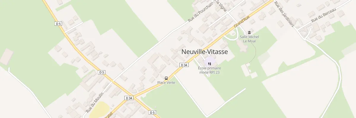 Plan du 15 Gr Grand Rue à Neuville-Vitasse