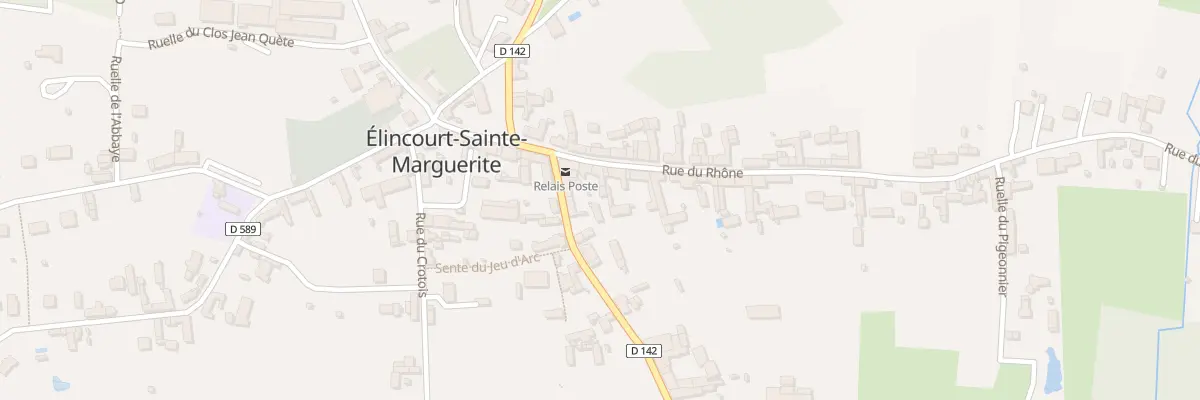 Plan du 1 Rue du Rhône à Élincourt-Sainte-Marguerite