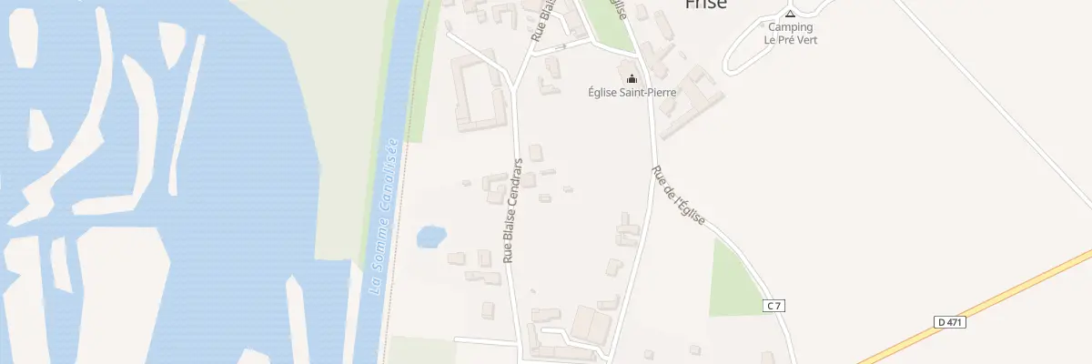 Plan du 3 Rue Blaise Cendrars à Frise