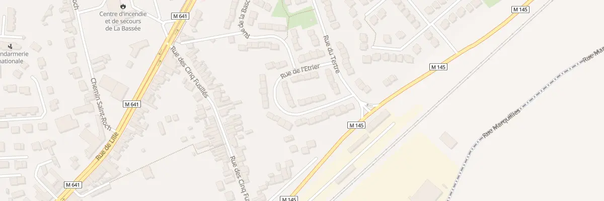 Plan du 8 Rue de l’Etrier à La Bassée
