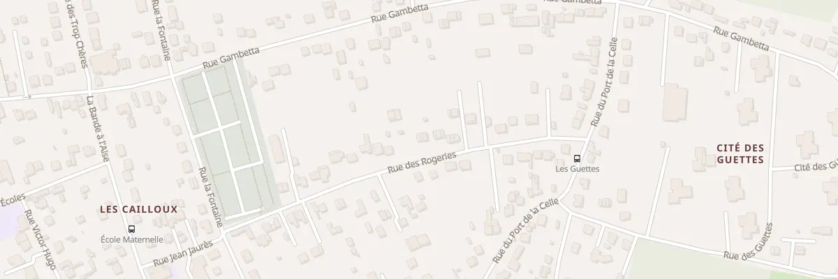 Plan du 25 Rue des Rogeries à Saint-Mammès