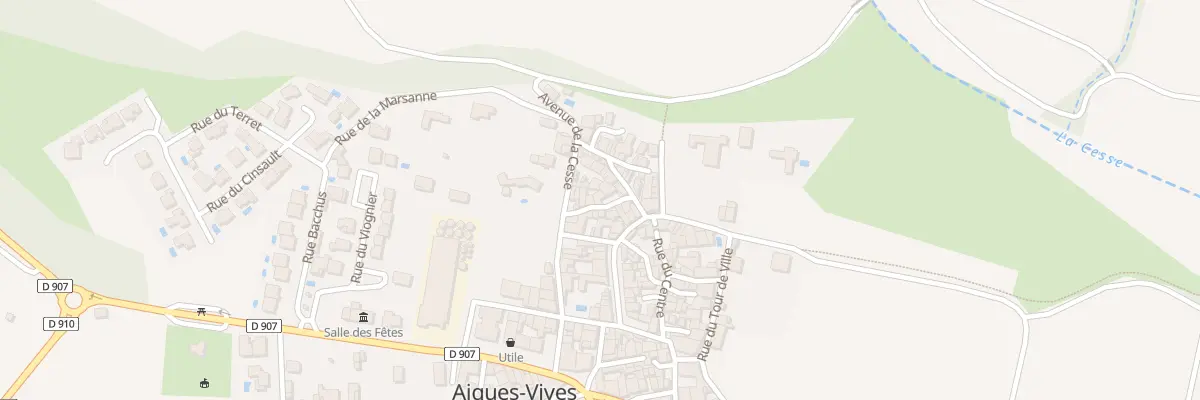 Plan du 5 Rue du Vent du Nord à Aigues-Vives