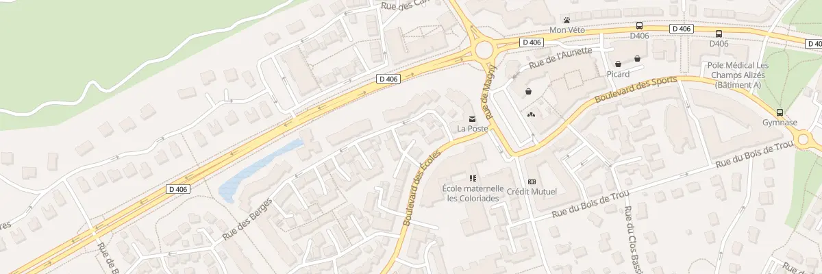 Plan du 5 Rue des Berges à Bailly-Romainvilliers
