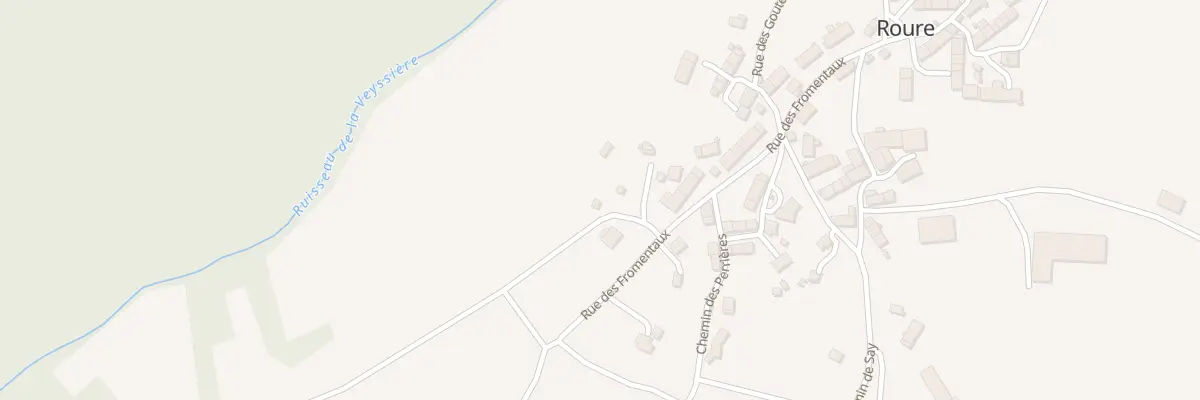 Plan du 5248 Roure à Saint-Pierre-le-Chastel