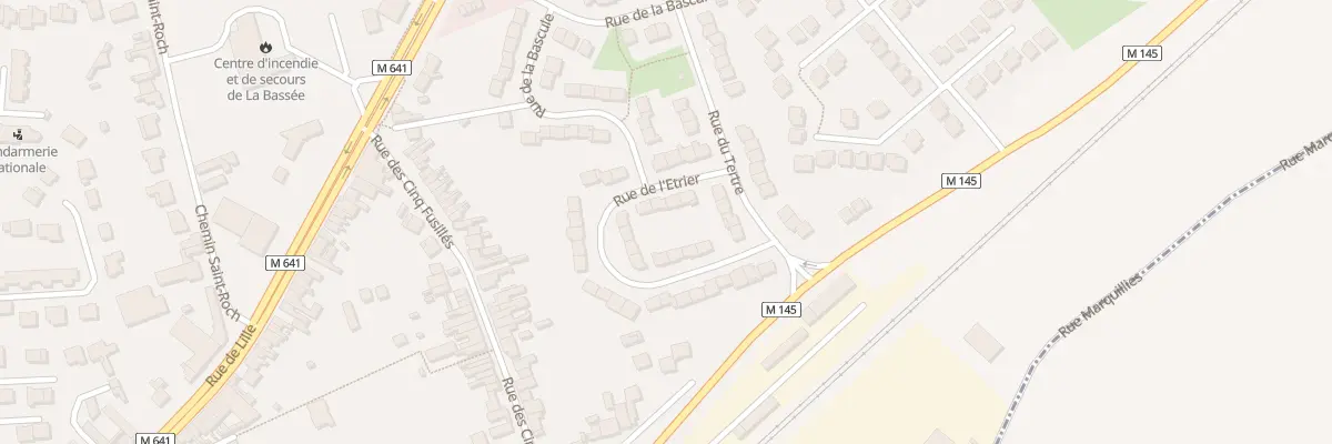 Plan du 20 Rue de l’Etrier à La Bassée