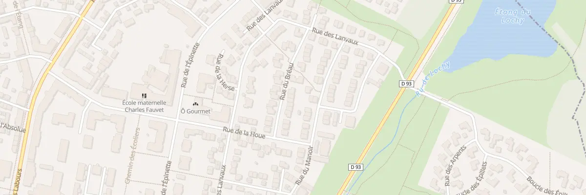 Plan du 16 Rue du Bréau à Magny-le-Hongre