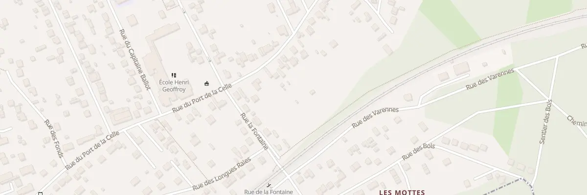 Plan du 56 Rue du Port de la Celle à Saint-Mammès