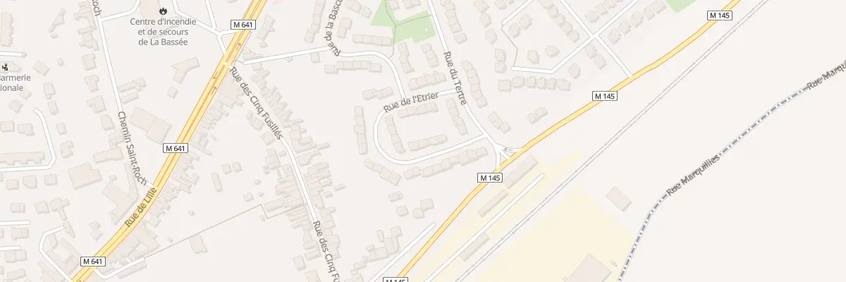 Plan du 6 Rue de l’Etrier à La Bassée