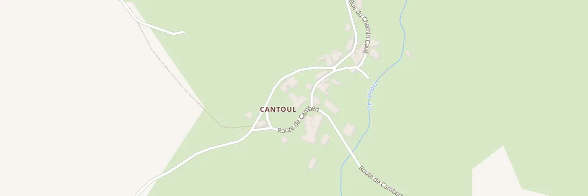 Plan du 5256 Cantoul à Barre