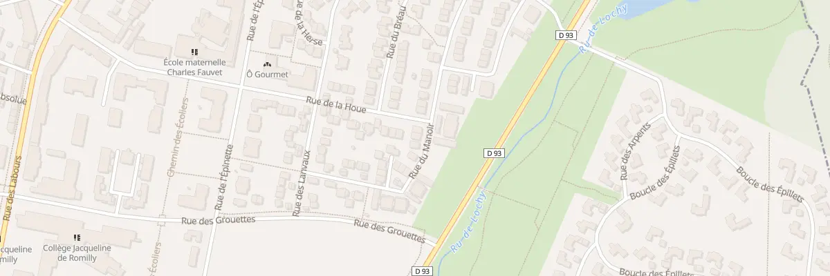 Plan du 31 Rue du Manoir à Magny-le-Hongre