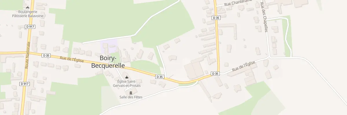 Plan du 19 Rue de l’Eglise à Boiry-Becquerelle