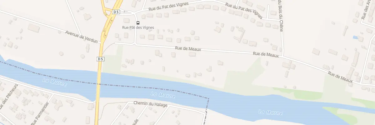 Plan du 12 Rue de Meaux à Isles-lès-Villenoy