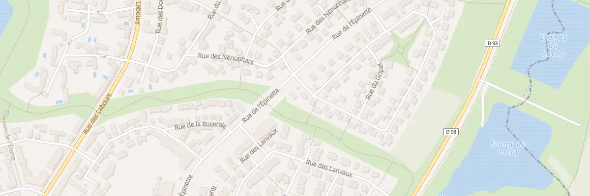 Plan du 2 Rue Boucle Belle Joséphine à Magny-le-Hongre