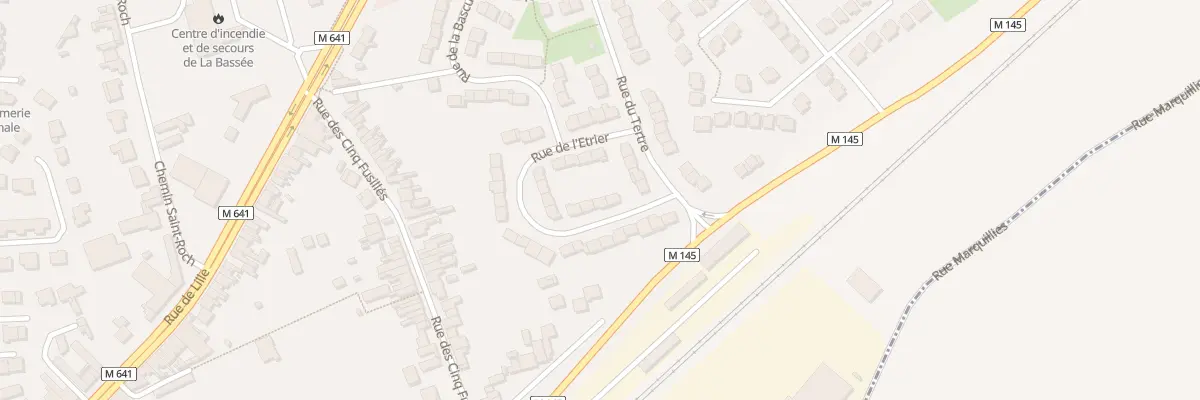 Plan du 4 Rue de l’Etrier à La Bassée