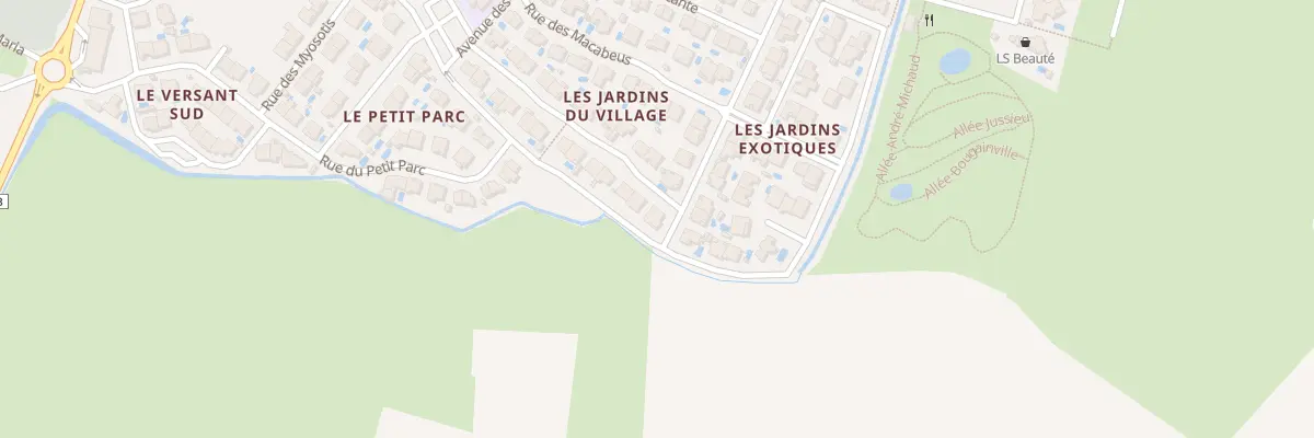 Plan du 1 Rue des Mourvèdres à Ponteilla