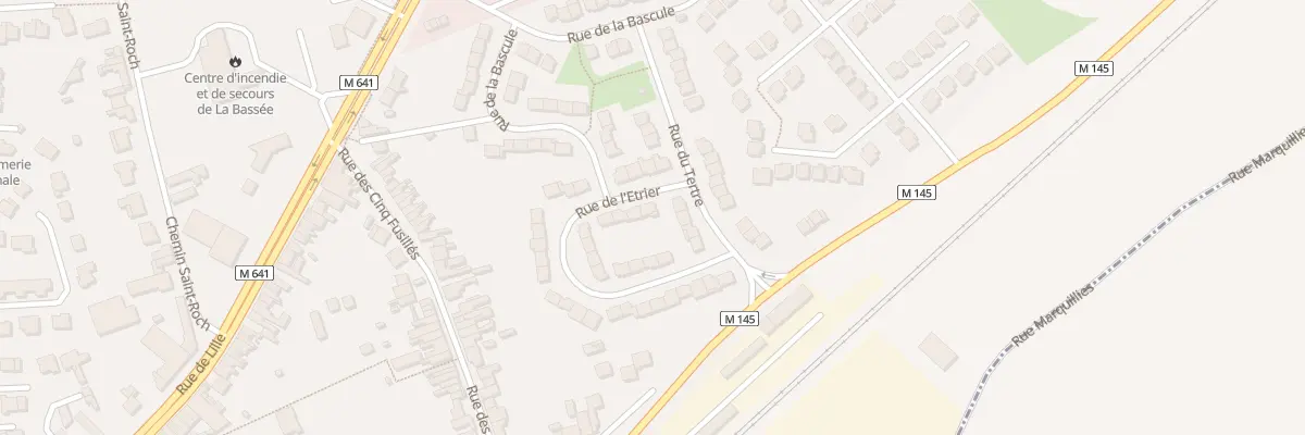 Plan du 24 Rue de l’Etrier à La Bassée