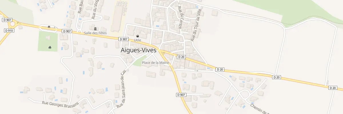 Plan du 1 Rte d’Agel à Aigues-Vives