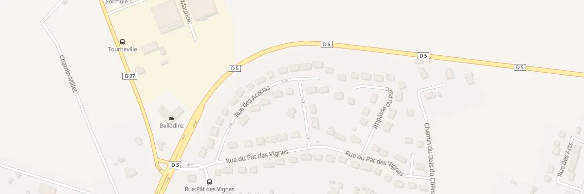 Plan du 10 Rue des Acacias à Isles-lès-Villenoy
