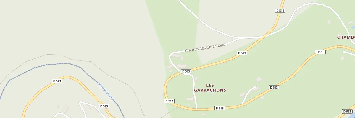Plan du 5043 Garachons à Sauret-Besserve