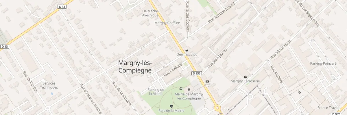 Plan du 201 Av Octave Butin à Margny-lès-Compiègne