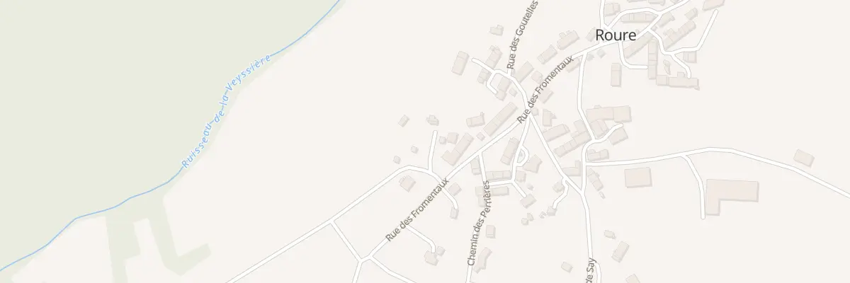 Plan du 4 Che de la Veyssière à Saint-Pierre-le-Chastel