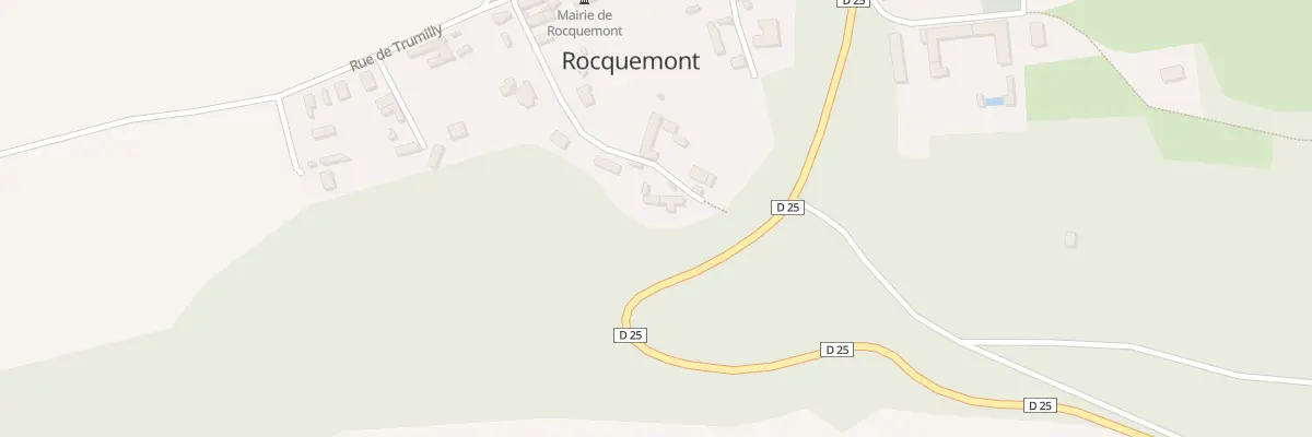 Plan du 14 Rocquemont à Rocquemont