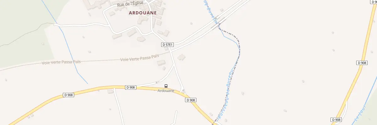Plan du 1032F Ardouane à Riols