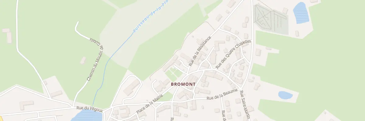 Plan du 18 Pl de la Mairie à Bromont-Lamothe