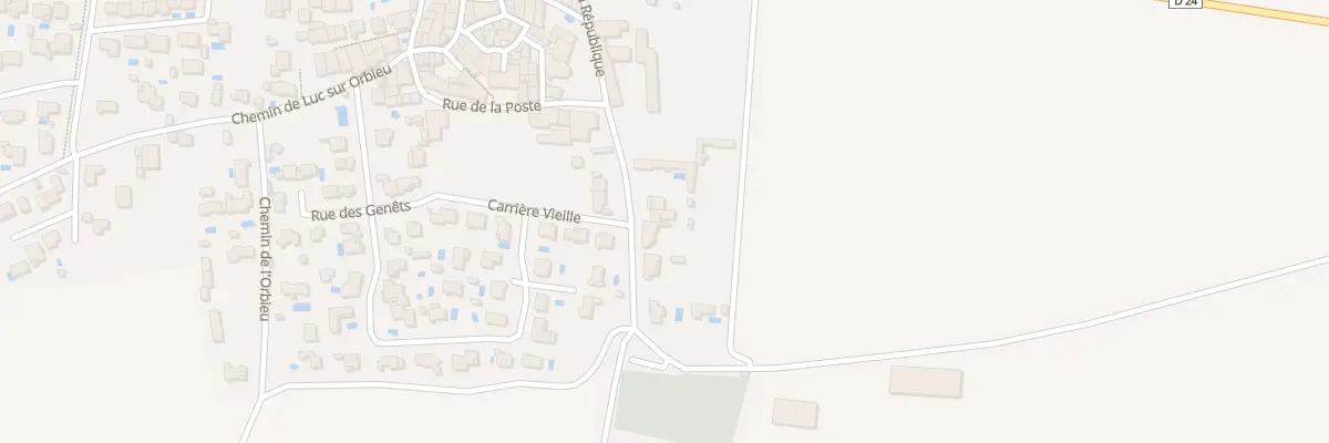 Plan du 6B Av de l’Égalite à Cruscades