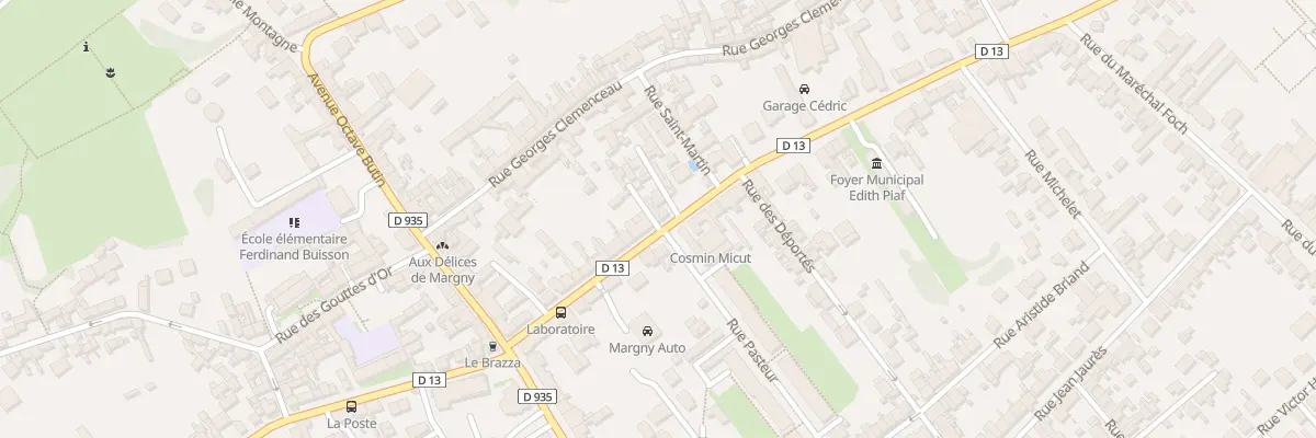 Plan du 137 Rue de la République à Margny-lès-Compiègne