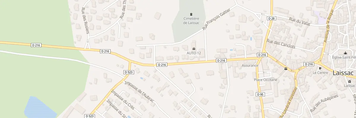 Plan du 310 Av de Rodez à Laissac-Sévérac l’Église