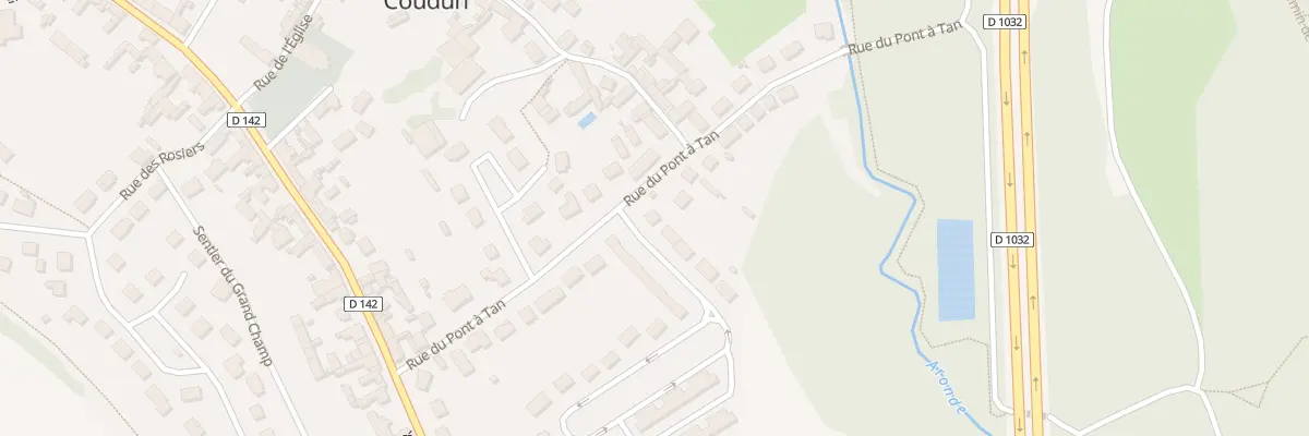 Plan du 1 Rue Grange aux Dimes à Coudun