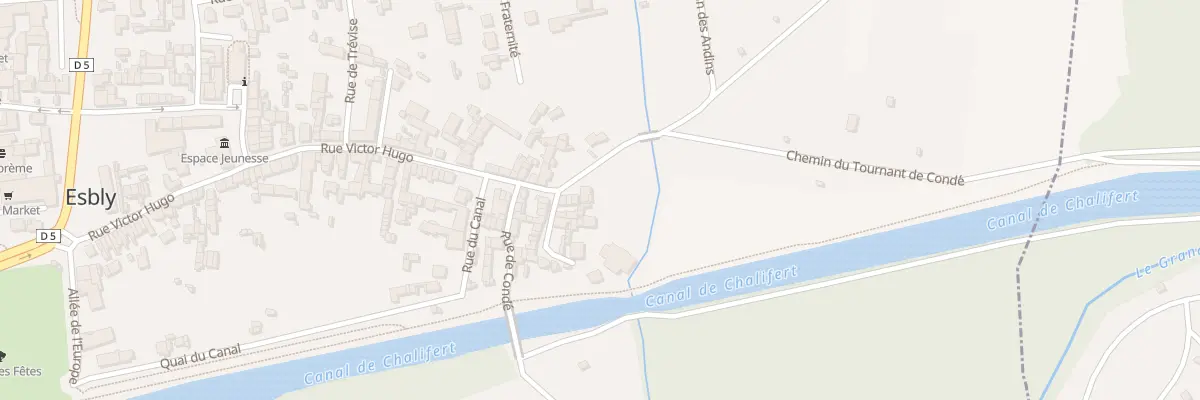 Plan du 152 Rue Victor Hugo à Esbly