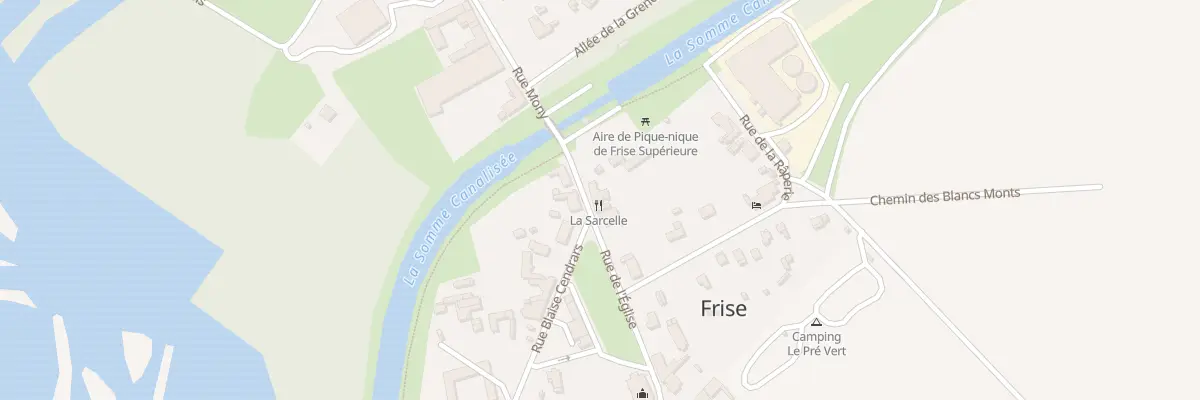 Plan du 3 Rue de l’Église à Frise