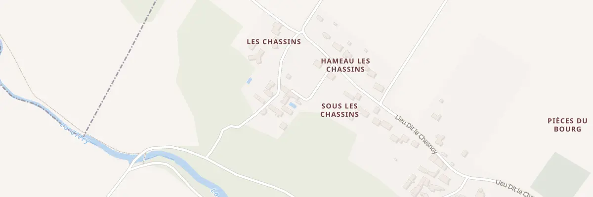 Plan du 7 Les Chassins à Griselles
