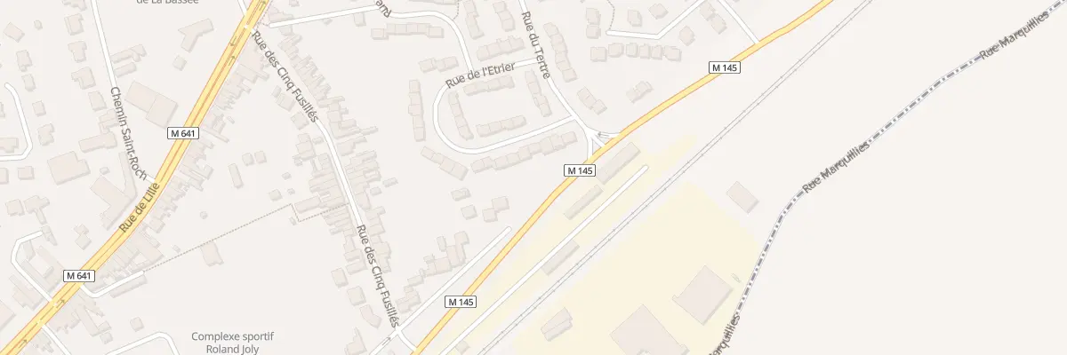 Plan du 9 Rue de l’Etrier à La Bassée