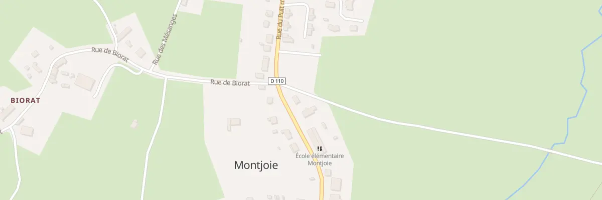 Plan du 47 Rue de Montjoie à Youx