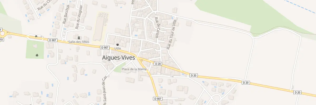 Plan du 4 Rue de l’Auberge à Aigues-Vives