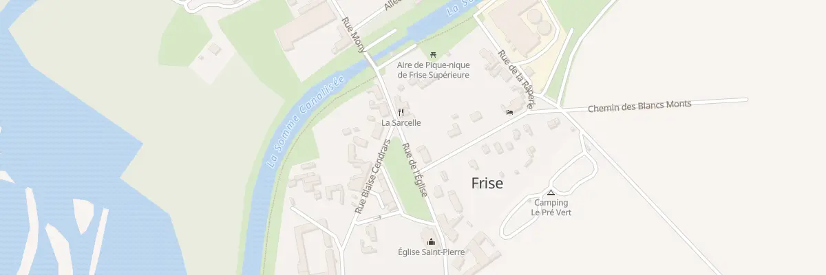Plan du 5 Rue de l’Église à Frise