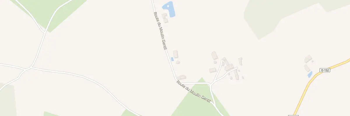 Plan du 4 Rte du Moulin Gentil à Sury-près-Léré