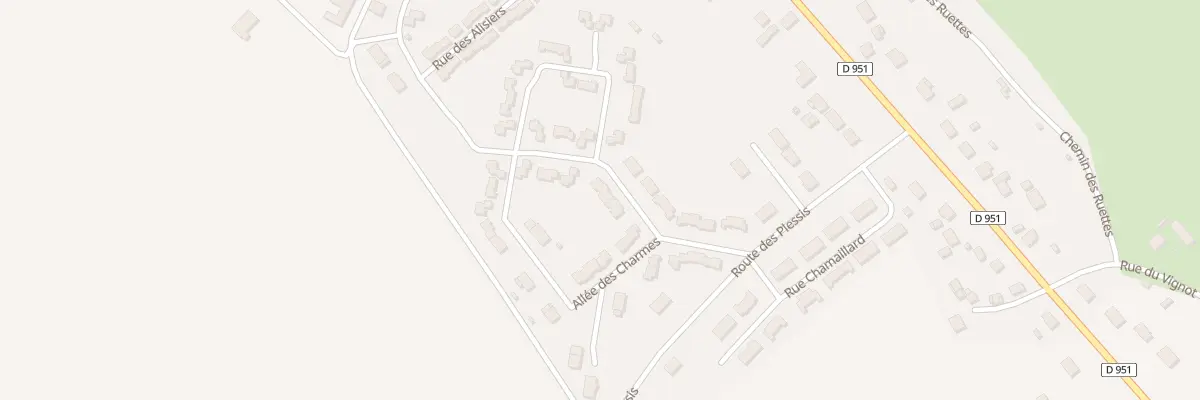 Plan du 11 Rue Jean Moulin à Beaulieu-sur-Loire