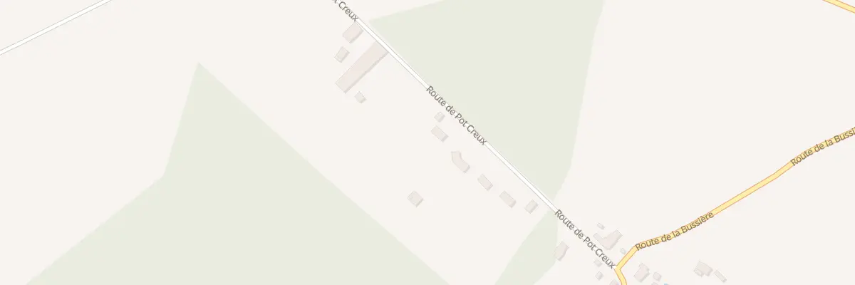 Plan de Pot Creux à Escrignelles