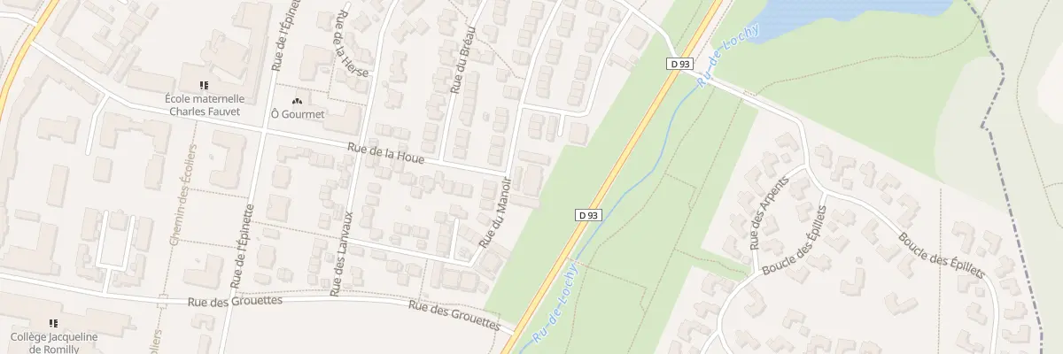 Plan du 64 Rue du Manoir à Magny-le-Hongre