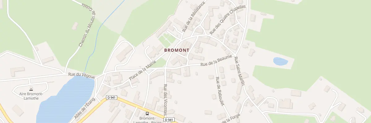Plan du 4 Rue des Hirondelles à Bromont-Lamothe