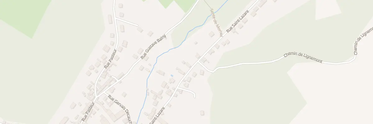 Plan du 278 Rue St Lazare à Béthisy-Saint-Martin