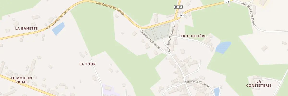 Plan du 9 Rue de l’Acétylène à Cérilly